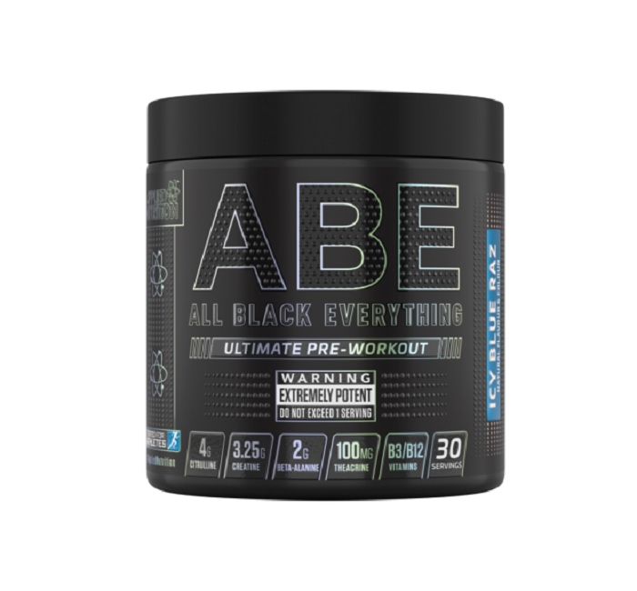 Applied Nutrition Abe Ultimate Pre Workout Icy Blue Razz 30 Servings