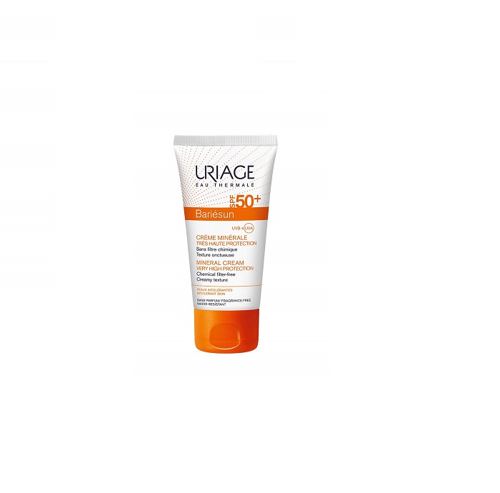 Uriage Bariesun Moisturising Mineral Sun Cream SPF50+ 50ml