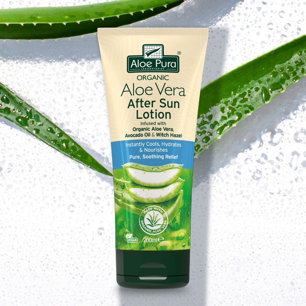 Aloe Pura Organic Aloe Vera After Sun Lotion