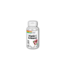 [895602080009] Solaray vitamin c  echinacea 120 veg capsules